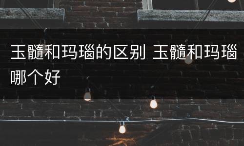 玉髓和玛瑙的区别 玉髓和玛瑙哪个好