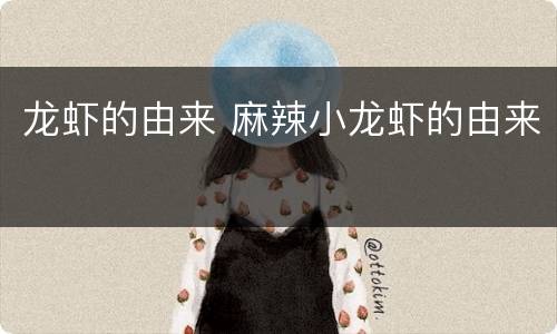 龙虾的由来 麻辣小龙虾的由来