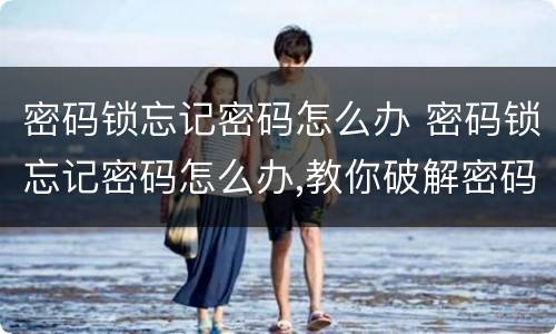 密码锁忘记密码怎么办 密码锁忘记密码怎么办,教你破解密码锁