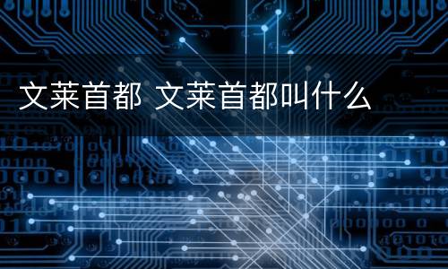 文莱首都 文莱首都叫什么