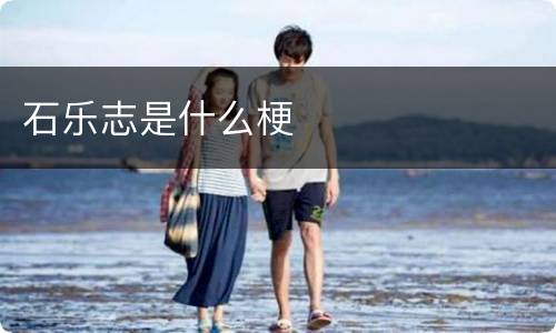 石乐志是什么梗