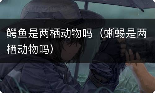鳄鱼是两栖动物吗（蜥蜴是两栖动物吗）