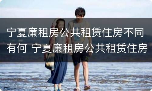 宁夏廉租房公共租赁住房不同有何 宁夏廉租房公共租赁住房不同有何规定