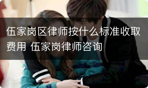 伍家岗区律师按什么标准收取费用 伍家岗律师咨询