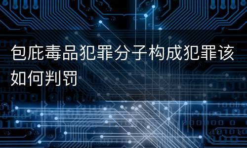 包庇毒品犯罪分子构成犯罪该如何判罚